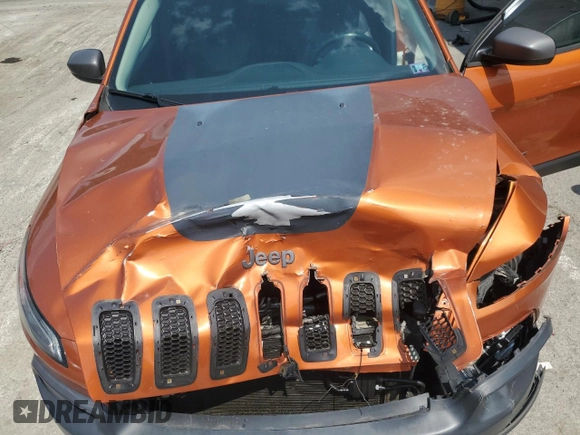 2014 Jeep Cherokee Trailhawk z VIN 1C4PJMBS4EW236608, wystawiony jako Copart lot #63672685 z przebiegiem 132 341 mil mil oraz Szkoda całkowita • Salvage title. Historia ofert i sprzedaży dostępna na DreamBid. Obrazek 12.