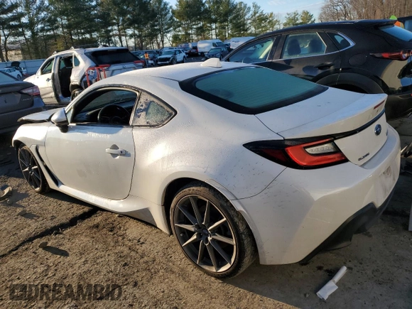 2022 Subaru BRZ Limited with VIN JF1ZDBE19N9701721, listed as a Copart auction lot 87068074 with 26,798 mi miles and Salvage title. Bid and sale history available at DreamBid. Image 2.