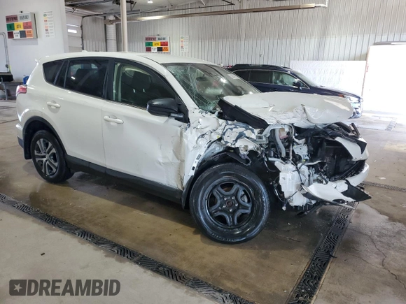 2018 Toyota RAV4 LE with VIN JTMBFREV7JJ227178, listed as a Copart auction lot 63841575 with Not provided miles and Salvage title. Bid and sale history available at DreamBid. Image 4.