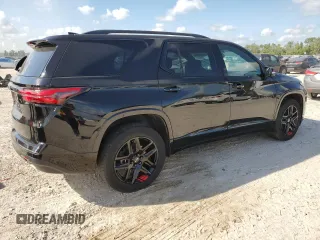 2022 Chevrolet Traverse Premier with VIN 1GNERKKWXNJ186552, listed as a Copart auction lot 72372654 with 0 mi miles and Salvage Title. Bid and sale history available at carsss.com. Image 3.
