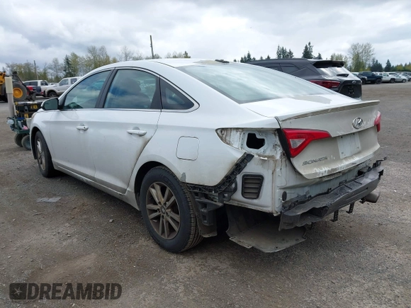 2016 Hyundai Sonata 2.4L with VIN 5NPE24AF2GH412489, listed as a IAAI auction lot 42021061 with 209,465 mi miles and . Bid and sale history available at DreamBid. Image 3.