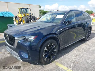 2024 Mazda CX-90 3.3 Turbo S with VIN JM3KK1HC6R1133173, listed as a IAAI auction lot 41970944 with 28,634 mi miles. Bid and sale history available at carsss.com. Image 19.