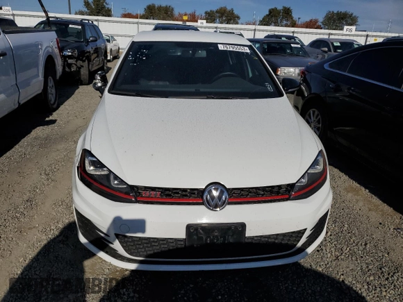 2017 Volkswagen Golf GTI S with VIN 3VW447AU2HM074171, listed as a Copart auction lot 76795553 with 63,921 mi miles. Bid and sale history available at carsss.com. Image 5.