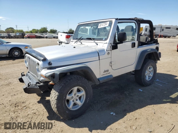 2006 Jeep Wrangler X with VIN 1J4FA39S66P717896, listed as a Copart auction lot 68147294 with 247,172 mi miles and Salvage Title. Bid and sale history available at carsss.com. Image 1.