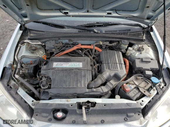 2005 Honda Civic Hybrid with VIN JHMES95695S001255, listed as a Copart auction lot 44140845 with 201,297 mi miles and Clean Title. Bid and sale history available at carsss.com. Image 11.