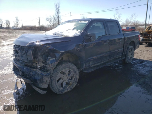 2023 Ford F-150 Lightning Pro with VIN 1FT6W1EV4PWG24488, listed as a Copart auction lot 51523945 with Not provided miles and Salvage title. Bid and sale history available at DreamBid. Image 1.