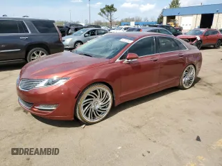 2014 Lincoln MKZ Hybrid z VIN 3LN6L2LU3ER818238, wystawiony jako Copart lot #54202855 z przebiegiem 114 930 mil mil oraz Szkoda całkowita • Salvage title. Historia ofert i sprzedaży dostępna na DreamBid. Obrazek 1.