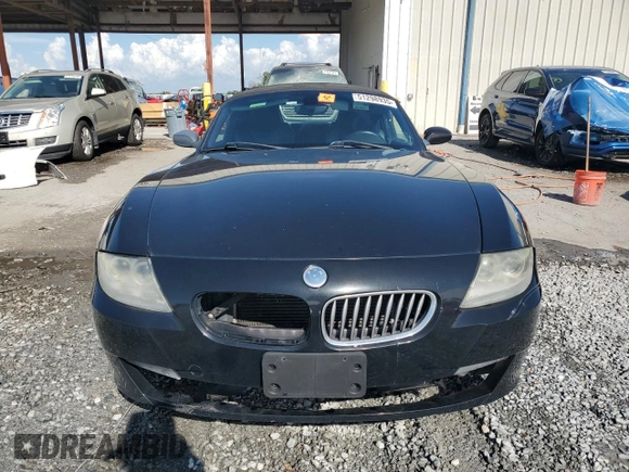 2007 BMW Z4 3.0si with VIN 4USBU53557LW92860, listed as a Copart auction lot 51298935 with Not provided miles and Non repairable. Bid and sale history available at DreamBid. Image 5.