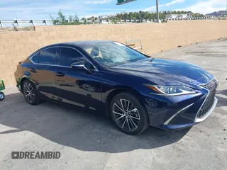 2023 Lexus ES with VIN 58ADA1C12PU034148, listed as a IAAI auction lot 41600165 with 40,164 mi miles. Bid and sale history available at carsss.com. Image 1.