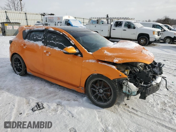 2011 Mazda 3 Mazdaspeed3 Sport with VIN JM1BL1K43B1444170, listed as a Copart auction lot 45058715 with Not Provided miles and Salvage Title. Bid and sale history available at DreamBid. Image 4.