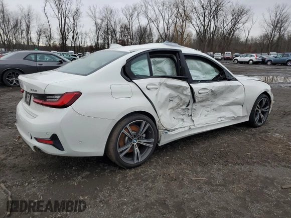 2019 BMW 3 Series 330i xDrive with VIN 3MW5R7J51K8A04840, listed as a Copart auction lot 85679214 with Not Provided miles and Non Repairable. Bid and sale history available at DreamBid. Image 3.