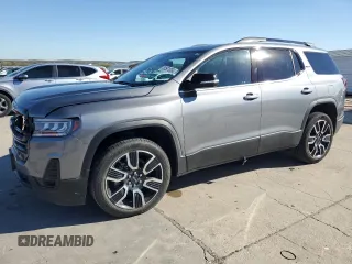 2021 GMC Acadia SLT with VIN 1GKKNMLS1MZ145794, listed as a Copart auction lot 80501034 with 143,478 mi miles and Clean Title. Bid and sale history available at carsss.com. Image 1.