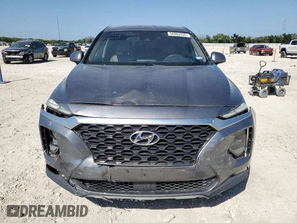 2019 Hyundai Santa Fe SEL with VIN 5NMS33AD0KH128048, listed as a Copart auction lot 52003755 with 103,013 mi miles and Salvage Title. Bid and sale history available at carsss.com. Image 5.