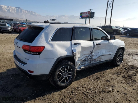 2019 Jeep Grand Cherokee Limited X with VIN 1C4RJFBG0KC749464, listed as a Copart auction lot 83357454 with 84,509 mi miles and Salvage Title. Bid and sale history available at carsss.com. Image 3.