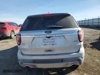 2017 Ford Explorer XLT with VIN 1FM5K8D81HGC44558, listed as a Copart auction lot 42181735 with 107,356 mi miles and Salvage Title. Bid and sale history available at carsss.com. Image 6.