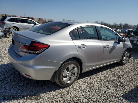 2014 Honda Civic LX z VIN 19XFB2F57EE063758, wystawiony jako Copart lot #53477495 z przebiegiem 92 030 mil mil oraz Szkoda całkowita • Salvage title. Historia ofert i sprzedaży dostępna na DreamBid. Obrazek 3.