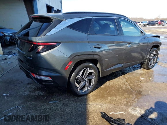 2024 Hyundai Tucson SEL Convenience with VIN KM8JCCD17RU150883, listed as a Copart auction lot 45993615 with 48,390 mi miles and Salvage Title. Bid and sale history available at carsss.com. Image 3.
