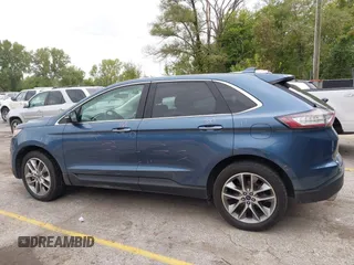 2018 Ford Edge Titanium with VIN 2FMPK4K83JBB58699, listed as a IAAI auction lot 40408086 with 72,121 mi miles. Bid and sale history available at carsss.com. Image 14.