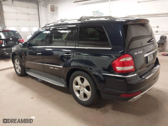 2011 Mercedes-Benz GL-Class GL 450 with VIN 4JGBF7BE4BA664500, listed as a IAAI auction lot 42099521 with 140,232 mi miles. Bid and sale history available at carsss.com. Image 3.