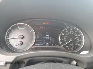 2023 Infiniti QX55 Luxe z VIN 3PCAJ5JR2PF114248, wystawiony jako Copart lot #44572305 z przebiegiem 18 599 mil mil oraz Szkoda całkowita • Salvage title. Historia ofert i sprzedaży dostępna na DreamBid. Obrazek 9.