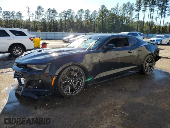 2018 Chevrolet Camaro ZL1 with VIN 1G1FK1R61J0183274, listed as a Copart auction lot 41405865 with Not Provided miles and Non Repairable. Bid and sale history available at carsss.com. Image 1.