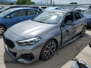 2024 BMW 2 Series M235i xDrive with VIN WBA13AL02R7N74341, listed as a Copart auction lot 62718315 with 9,223 mi miles and Clean title. Bid and sale history available at DreamBid. Image 1.