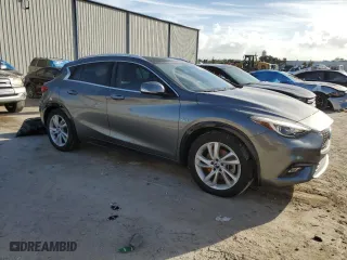 2018 Infiniti QX30 ESSENTIAL with VIN SJKCH5CP6JA047165, listed as a Copart auction lot 77212523 with 61,591 mi miles. Bid and sale history available at carsss.com. Image 4.