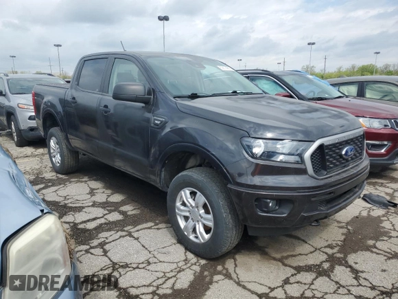 2023 Ford Ranger XL with VIN 1FTER4FH9PLE12457, listed as a Copart auction lot 52674865 with 51,417 mi miles and Salvage title. Bid and sale history available at DreamBid. Image 4.