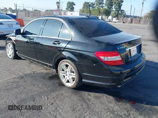 2009 Mercedes-Benz C-Class 3.5L Sport with VIN WDDGF56XX9F212032, listed as a IAAI auction lot 41635173 with 54,565 mi miles. Bid and sale history available at carsss.com. Image 3.