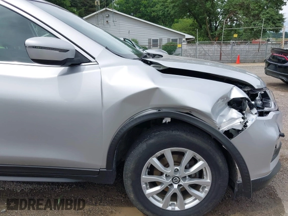 2017 Nissan Rogue SV with VIN KNMAT2MV4HP508746, listed as a IAAI auction lot 42521370 with 123,776 mi miles and . Bid and sale history available at DreamBid. Image 17.