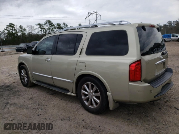 2009 Infiniti QX56 with VIN 5N3AA08D19N901258, listed as a Copart auction lot 42328464 with 226,720 mi miles and Salvage Title. Bid and sale history available at carsss.com. Image 2.