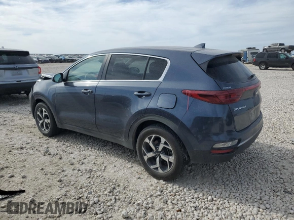 2020 Kia Sportage LX with VIN KNDPM3AC1L7710453, listed as a Copart auction lot 49140155 with 87,325 mi miles and Salvage Title. Bid and sale history available at DreamBid. Image 2.