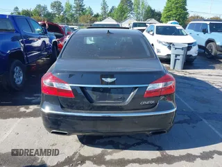 2013 Hyundai Genesis 3.8L with VIN KMHGC4DD1DU247824, listed as a IAAI auction lot 42046380 with 238,524 mi miles and . Bid and sale history available at DreamBid. Image 15.