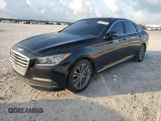 2016 Hyundai Genesis 3.8L with VIN KMHGN4JE2GU115151, listed as a Copart auction lot 54829855 with 170,091 mi miles and Salvage Title. Bid and sale history available at DreamBid. Image 1.