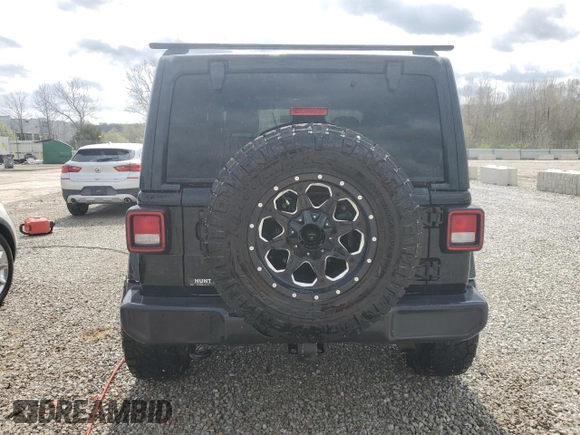 2021 Jeep Wrangler Sport with VIN 1C4GJXAN5MW677207, listed as a Copart auction lot 47241615 with Not Provided miles and Non Repairable. Bid and sale history available at DreamBid. Image 6.