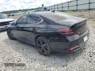 2023 Genesis G70 2.0T with VIN KMTG34TA2PU126768, listed as a Copart auction lot 56201094 with 11,556 mi miles and Salvage Title. Bid and sale history available at DreamBid. Image 2.
