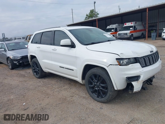 2017 Jeep Grand Cherokee Altitude with VIN 1C4RJEAG9HC736362, listed as a IAAI auction lot 41437181 with 125,346 mi miles and . Bid and sale history available at DreamBid. Image 1.