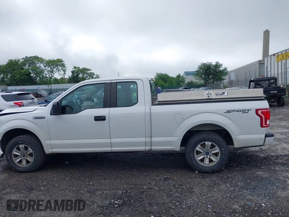 2017 Ford F-150 XL with VIN 1FTEX1E82HFB30800, listed as a IAAI auction lot 42501635 with 161,864 mi miles and . Bid and sale history available at DreamBid. Image 15.