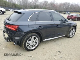 2018 Audi Q5 Premium Plus z VIN WA1BNAFY7J2174497, wystawiony jako Copart lot #49062145 z przebiegiem 98 606 mil mil oraz Szkoda całkowita • Salvage title. Historia ofert i sprzedaży dostępna na DreamBid. Obrazek 3.