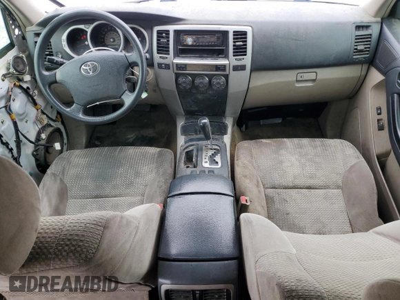 2005 Toyota 4Runner SR5 z VIN JTEZU14R850047290, wystawiony jako Copart lot #52601455 z przebiegiem 212 618 mil mil oraz Szkoda całkowita • Salvage title. Historia ofert i sprzedaży dostępna na DreamBid. Obrazek 8.