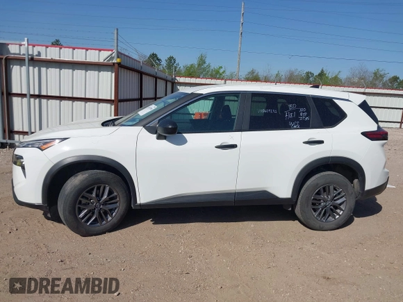 2024 Nissan Rogue S with VIN 5N1BT3AB3RC698306, listed as a IAAI auction lot 41857898 with 30,381 mi miles. Bid and sale history available at carsss.com. Image 14.