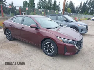 2024 Nissan Sentra SV z VIN 3N1AB8CV6RY310664, wystawiony jako IAAI lot #42254920 z przebiegiem 12 518 mil mil oraz . Historia ofert i sprzedaży dostępna na DreamBid. Obrazek 1.