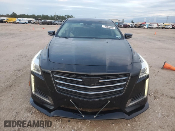2016 Cadillac CTS V-Sport RWD with VIN 1G6AU5S84G0101967, listed as a Copart auction lot 83886854 with 211,153 mi miles and Salvage Title. Bid and sale history available at DreamBid. Image 5.