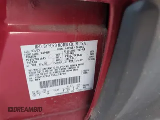2003 Ford Escape XLT Popular 2 с VIN 1FMYU93173KC74798, выставлен на аукционе IAAI как лот 42687223 с пробегом 175 346 миль миль и . История ставок и продаж доступна на DreamBid. Изображение 9.