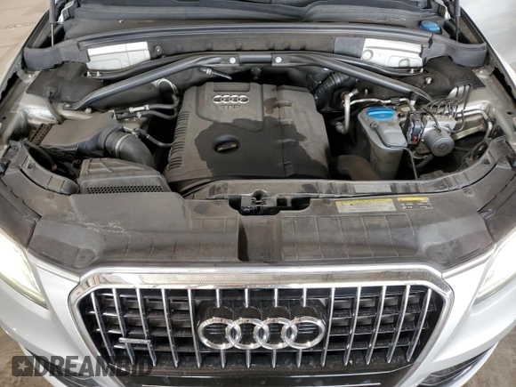2015 Audi Q5 Premium Plus with VIN WA1LFAFP2FA006482, listed as a Copart auction lot 58830545 with 141,937 mi miles and Salvage title. Bid and sale history available at DreamBid. Image 12.