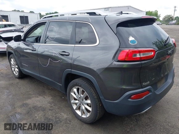 2016 Jeep Cherokee Limited with VIN 1C4PJLDBXGW211996, listed as a IAAI auction lot 42465945 with 153,067 mi miles and . Bid and sale history available at DreamBid. Image 3.
