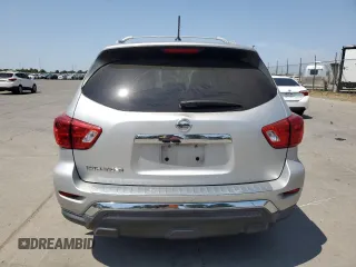 2017 Nissan Pathfinder S with VIN 5N1DR2MN0HC666046, listed as a Copart auction lot 60103085 with 99,194 mi miles and Salvage title. Bid and sale history available at DreamBid. Image 6.