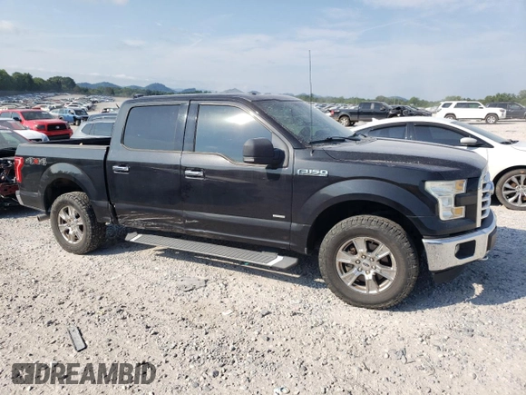 2015 Ford F-150 XLT with VIN 1FTEW1EP0FKF00544, listed as a Copart auction lot 62571615 with 233,318 mi miles and Salvage title. Bid and sale history available at DreamBid. Image 4.