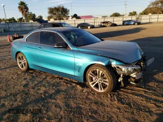 2018 BMW 4 Series 440i with VIN WBA4Z5C5XJEA32924, listed as a Copart auction lot 80485514 with 57,223 mi miles and Salvage title. Bid and sale history available at DreamBid. Image 4.