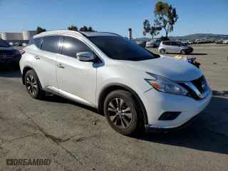 2016 Nissan Murano S with VIN 5N1AZ2MH7GN149276, listed as a Copart auction lot 44125605 with 106,892 mi miles and Salvage Title. Bid and sale history available at carsss.com. Image 4.